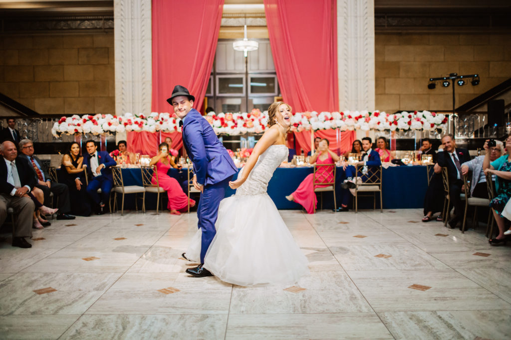 Bride and Groom Choreographed First Dance