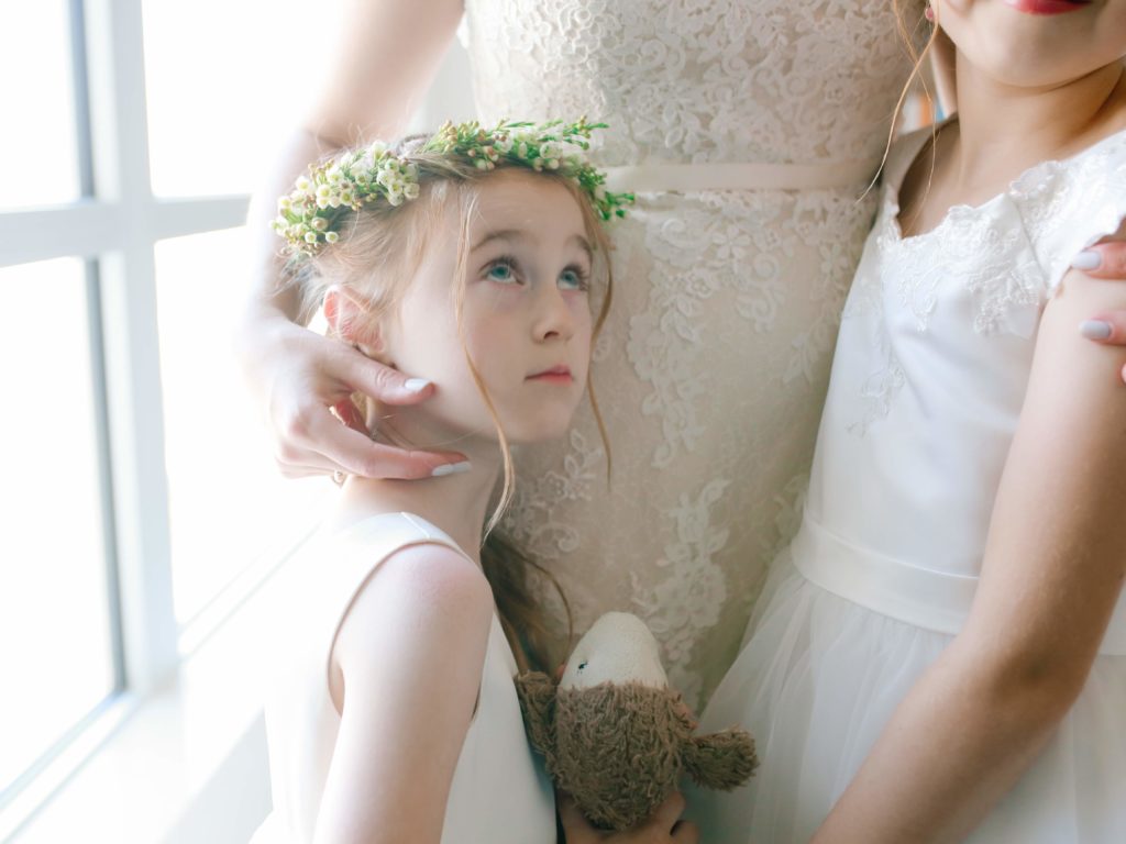 Flower Girl with Flower Crown