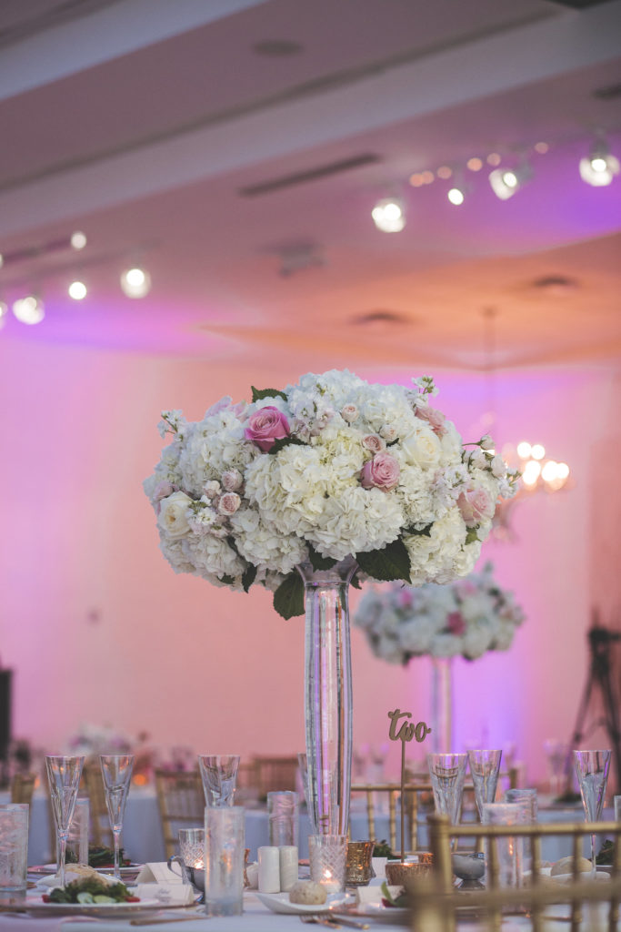 Tall Centerpiece at The Gallery Event Space