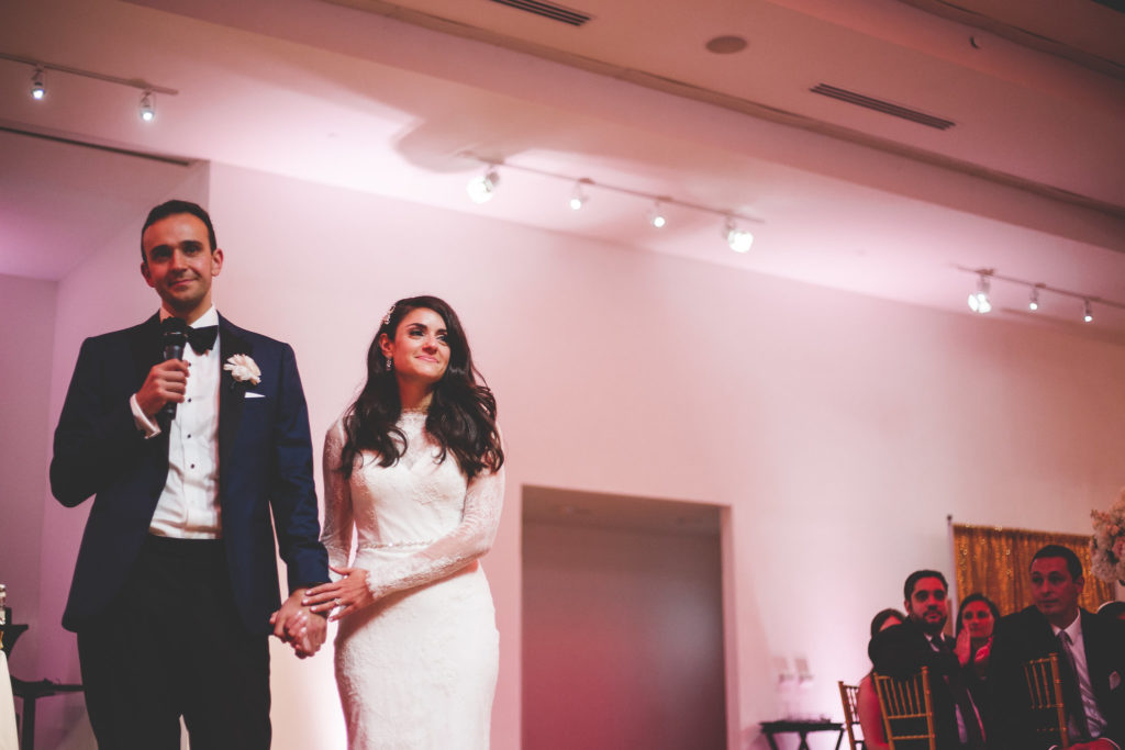 Bride and Groom at The Gallery Event Space