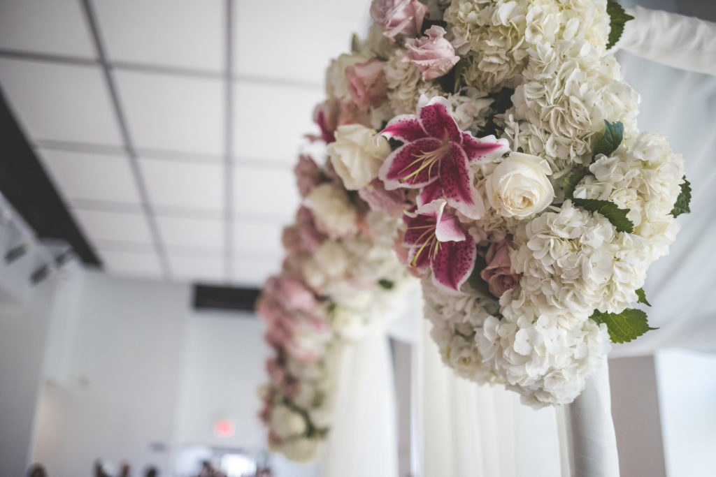Ceremony Altar Arrangements at The Gallery Event Space