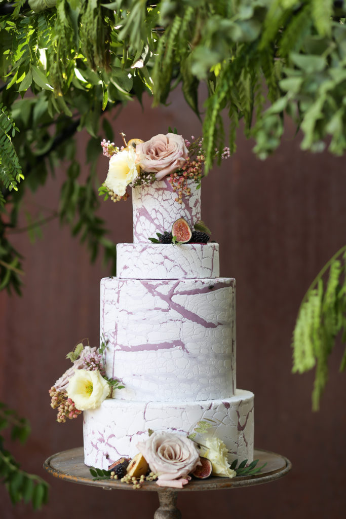 Tuscan Inspired Cake | Floral by Blue Bouquet, Kansas City Florist