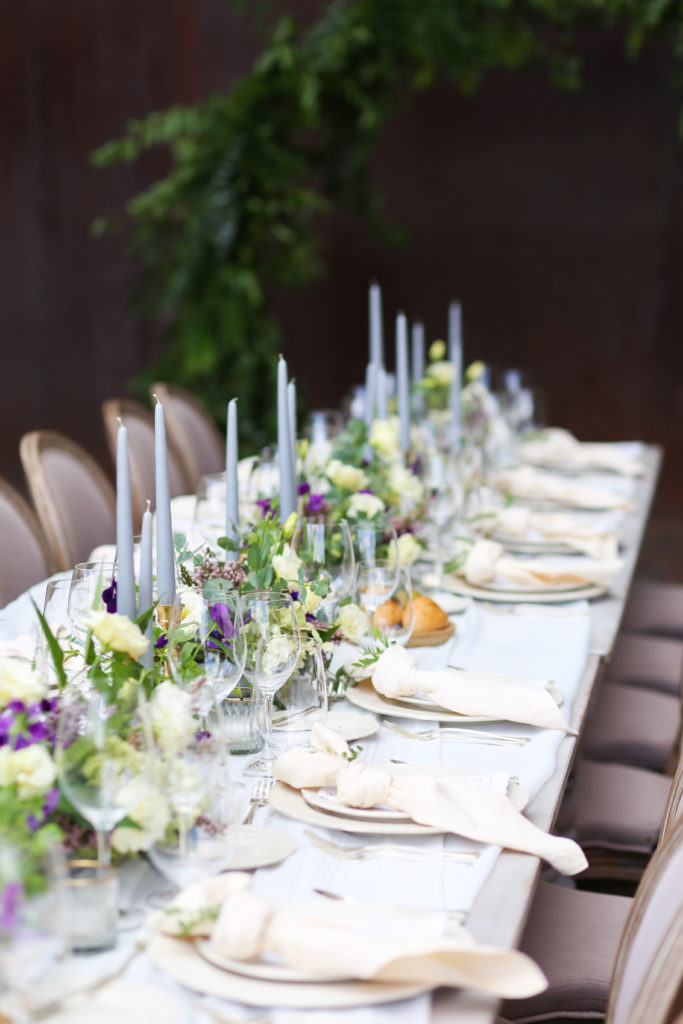 Tuscan Inspired Tablescape | Floral by Blue Bouquet, Kansas City Florist
