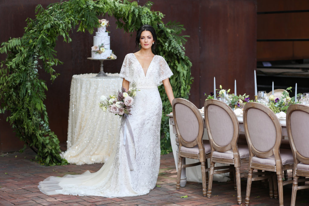 Tuscan Inspired Bridal Look | Floral by Blue Bouquet, Kansas City Florist
