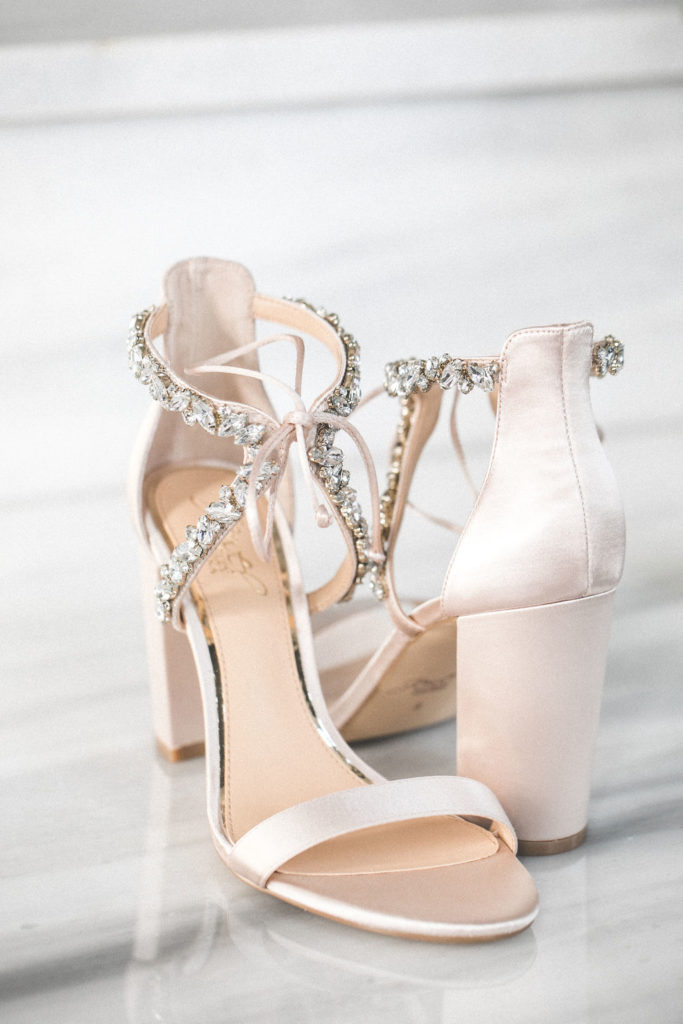 Bridal Heels | Floral by Blue Bouquet at The Grand Hall at Power & Light
