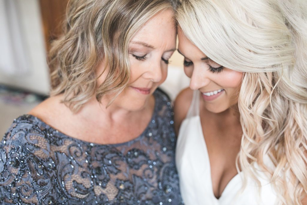 The Bride + Her Mother | Floral by Blue Bouquet at The Grand Hall at Power & Light