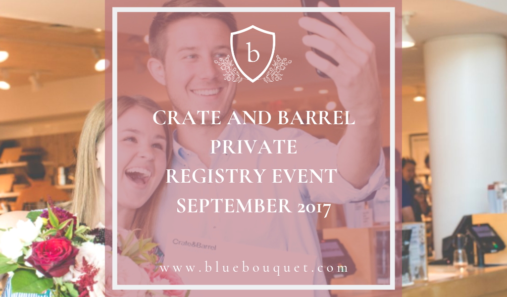Crate and Barrel Private Registry Event | Blue Bouquet - Kansas City Florist
