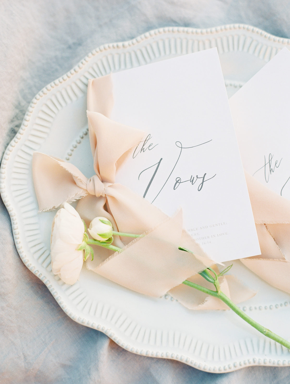 Wedding Vow Books-Blue-Bouquet-Kansas-City-Wedding-Florist